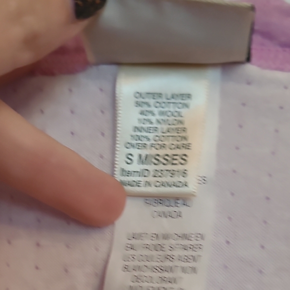 L.L. Bean Purple Onesie Pajamas - Picture 5 of 5